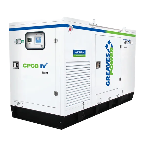 CPCB IV+ Compliant Diesel Generator - Environment friendly