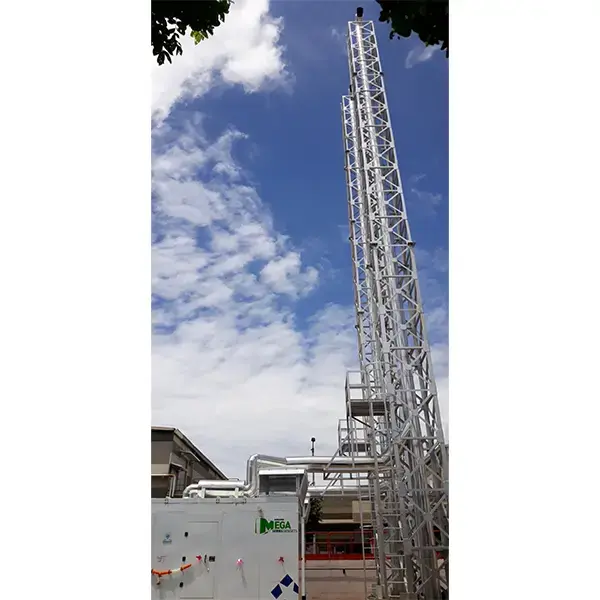 Industrial Generator Installation - Complete site preparation and infrastructure setup