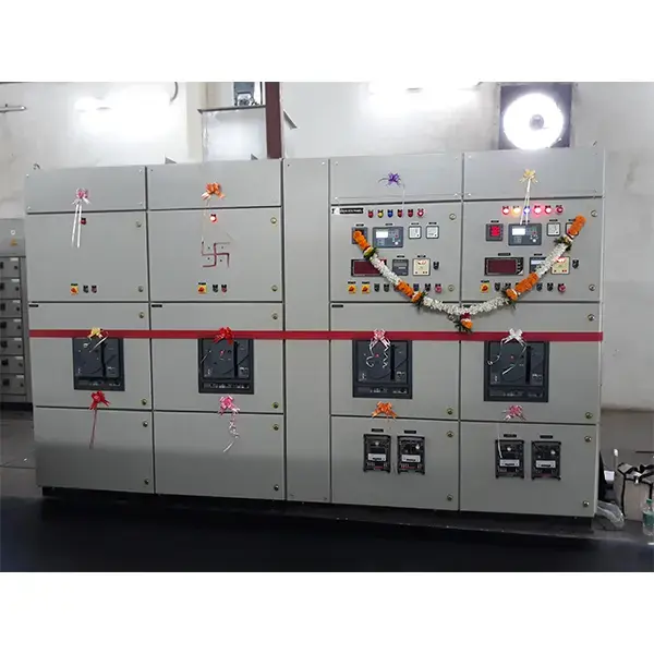 Electrical Control Panel - Professional electrical panel installation with complete automation systems