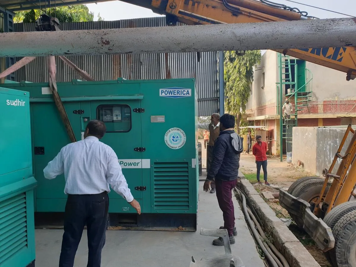 Professional generator installation by Alpha Diesels