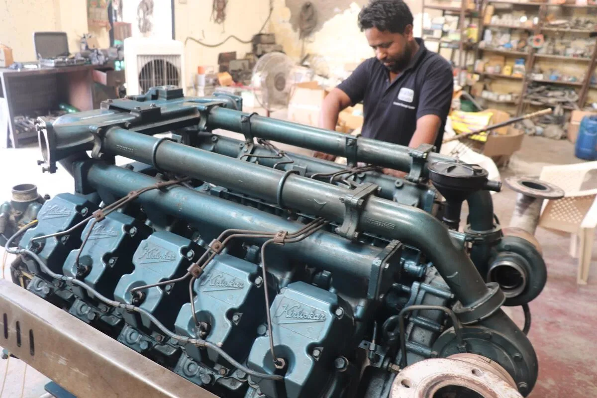 Alpha Diesels workshop facility in Bhiwadi