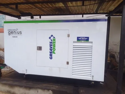 Greaves GF-125PNG - 125 KVA generator for rent