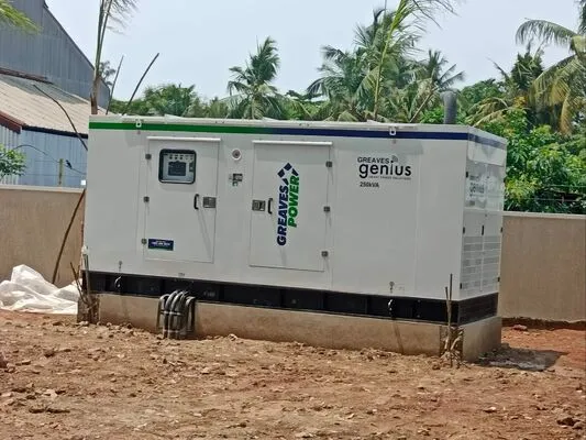Greaves GF-250DF - 250 KVA generator for rent